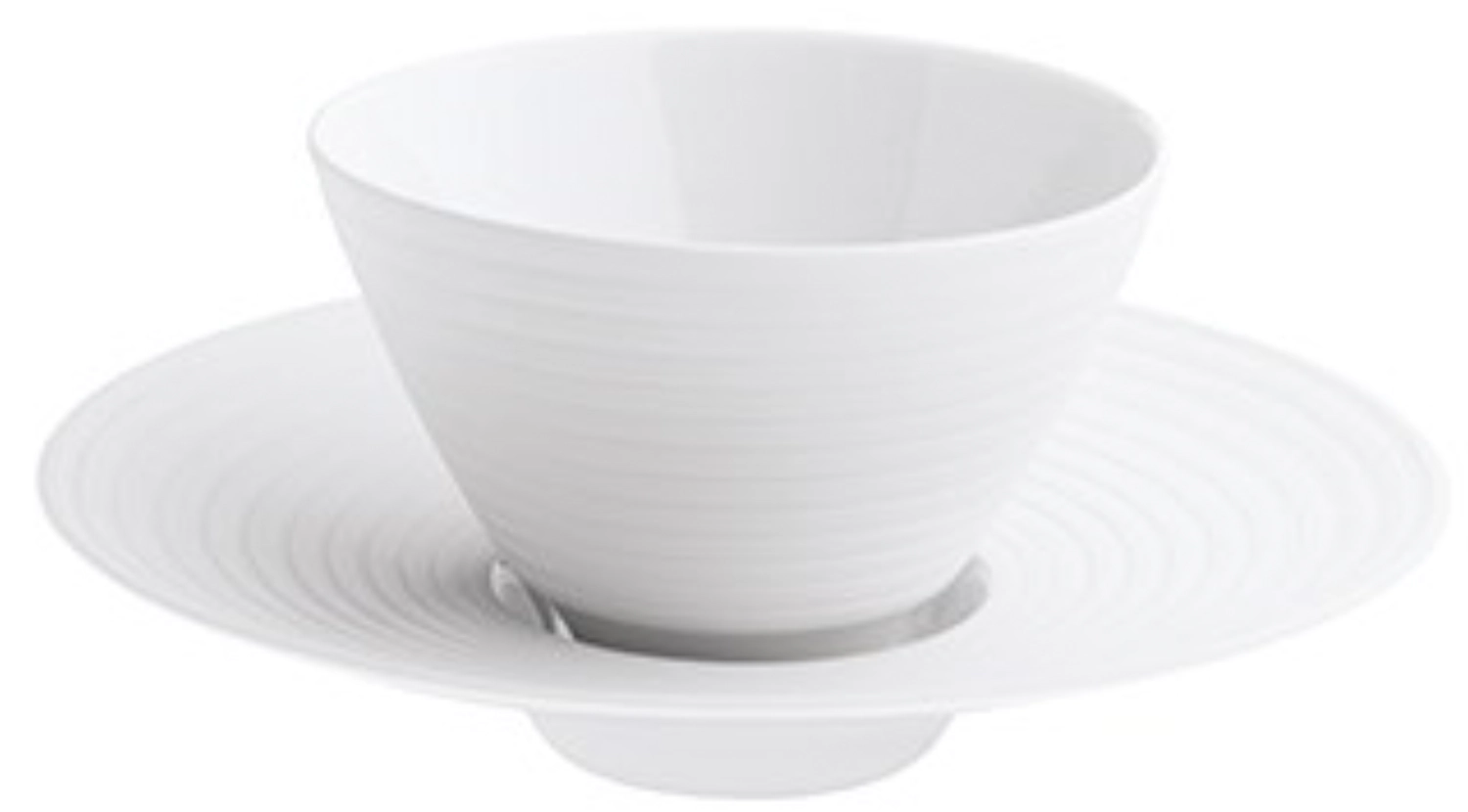 Pulse Teeschale mit Unterteller