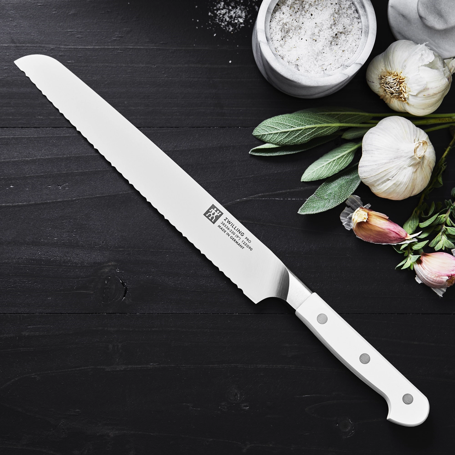 Pro le blanc couteau à pain 230mm