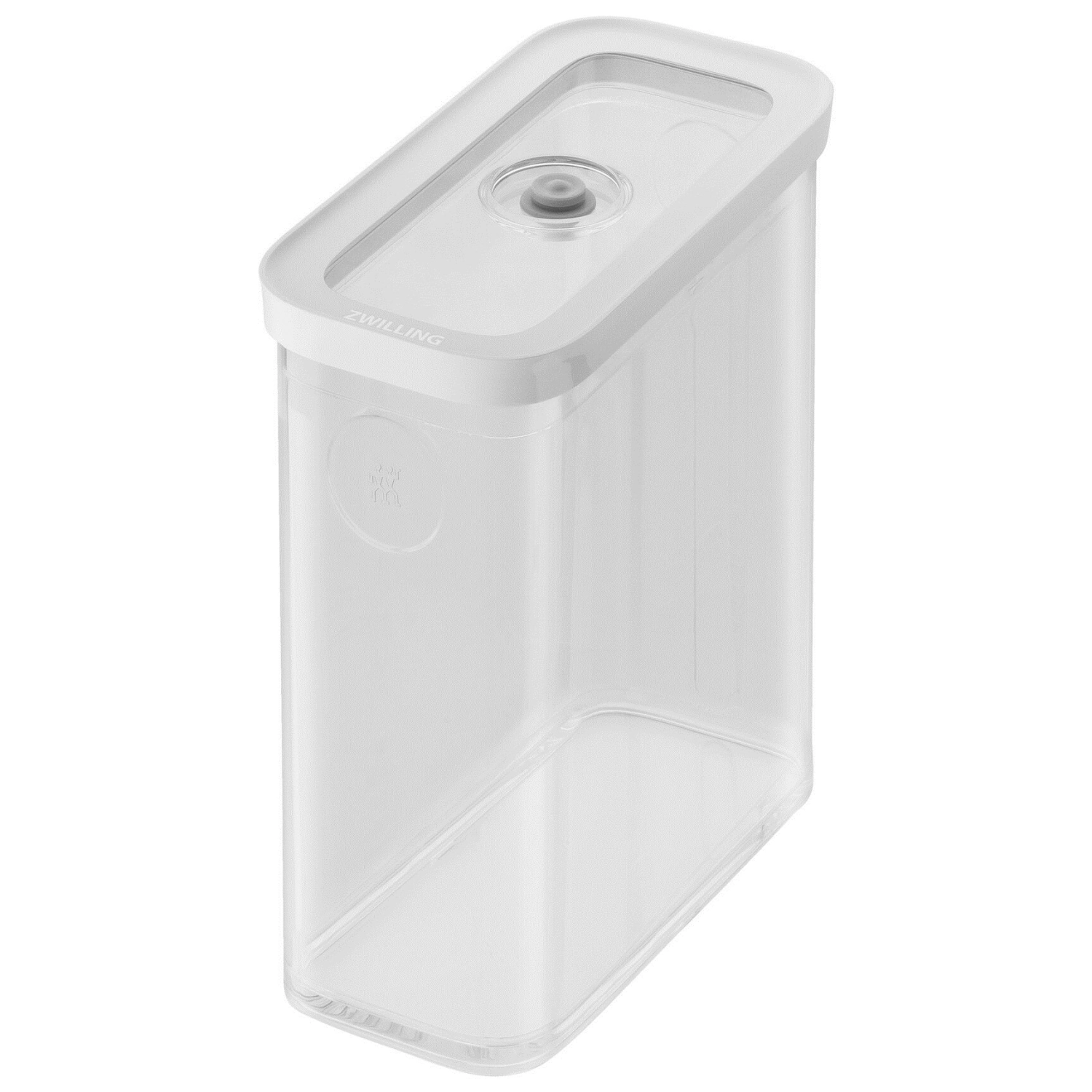 Cube box 3m, 22.8x21.4x10.7cm, 2.9l, transparent-blanc