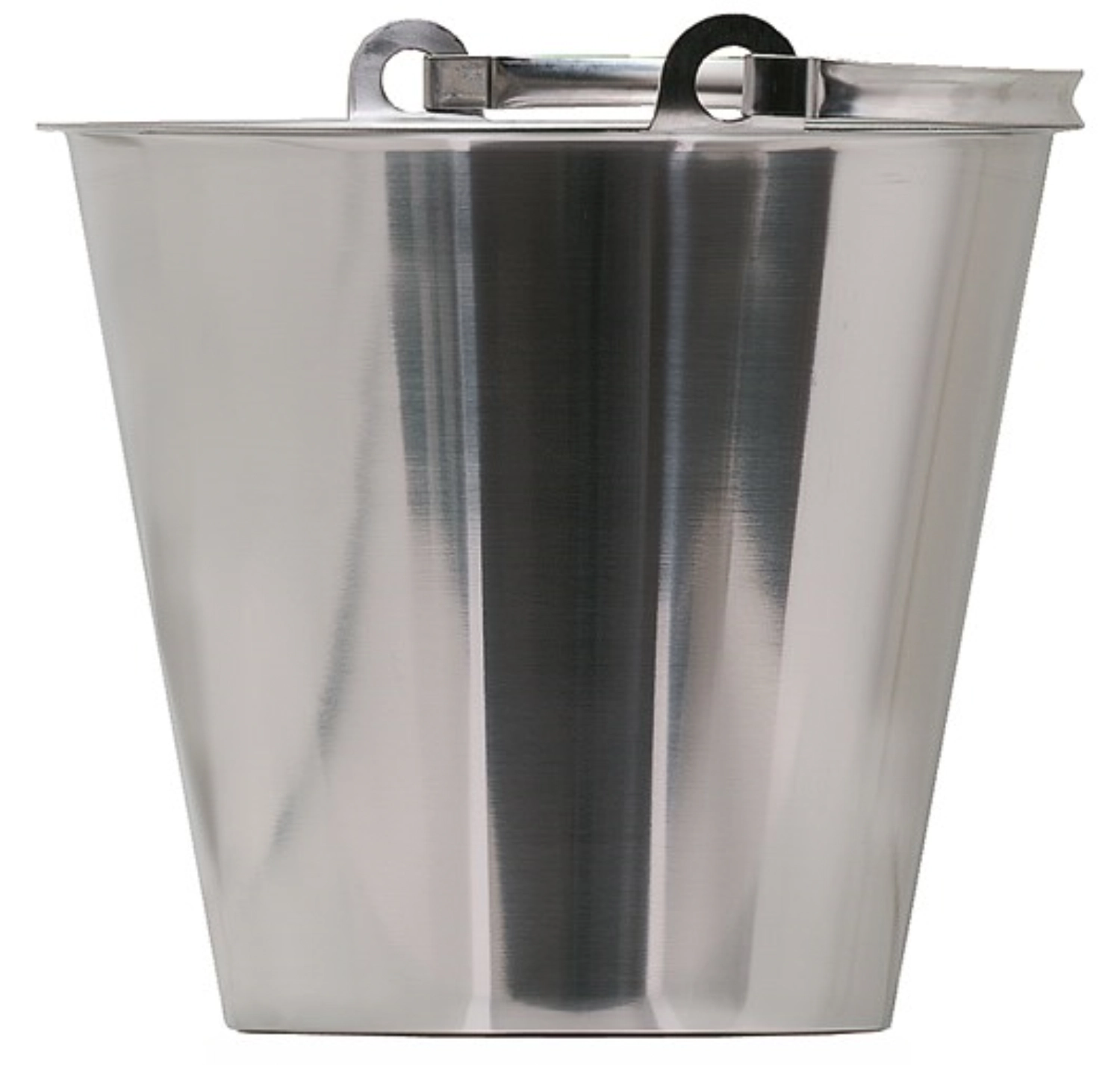 Seau sans fond 12lt gradué inox D31cm H27cm