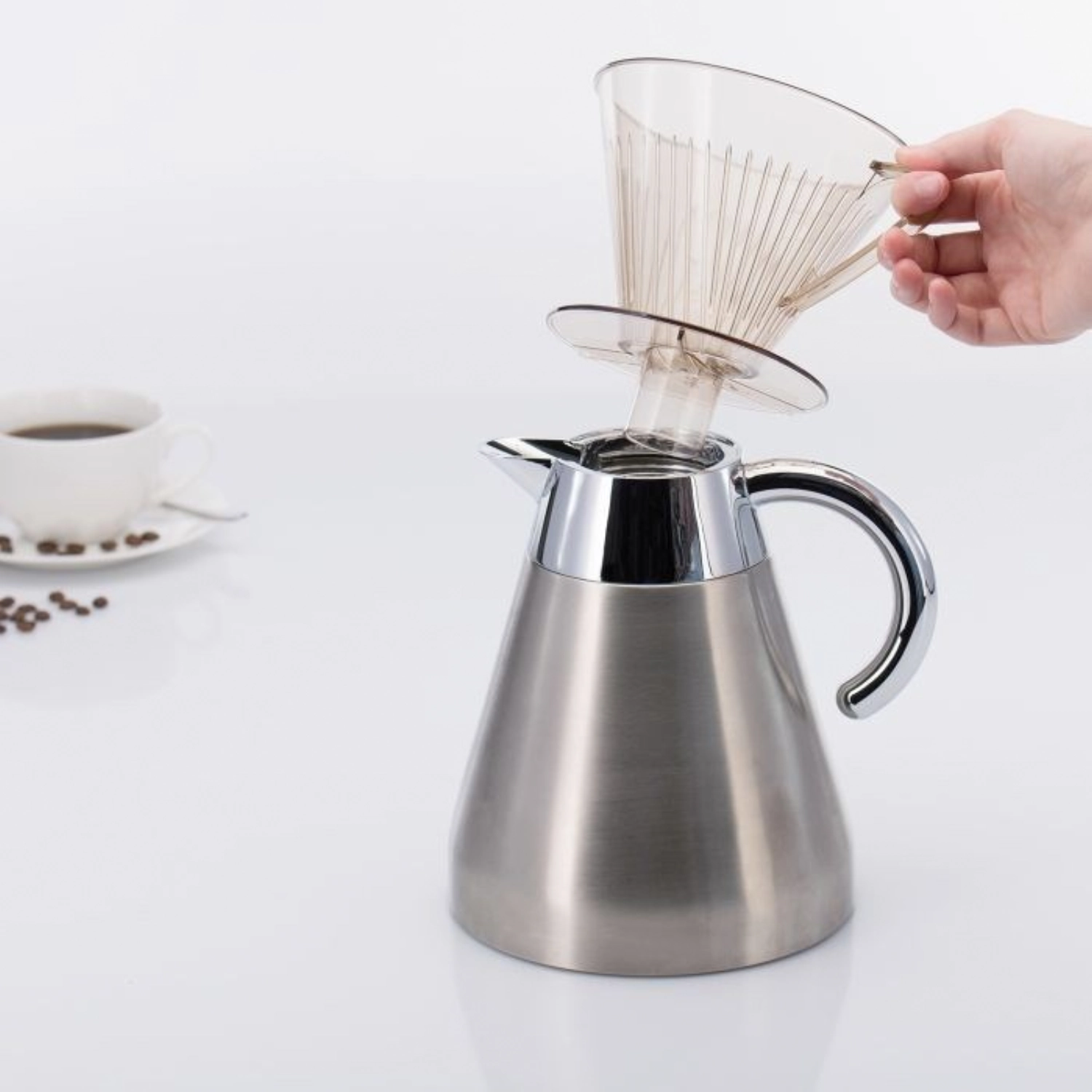 Filtre à café à tubulure