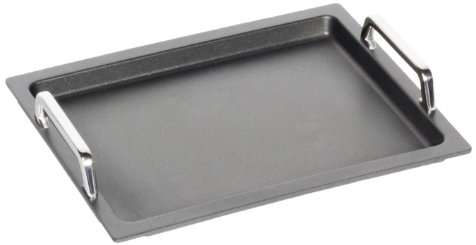 Plaque à frire GN 2/3, H2cm a. poignées