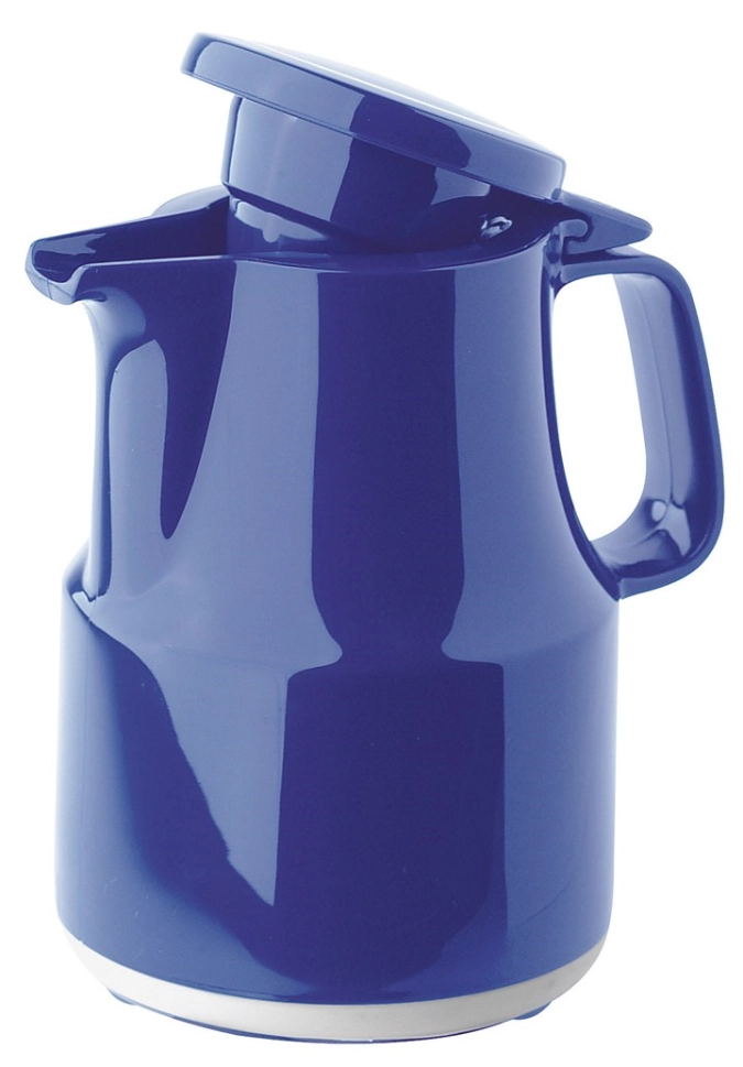 Isolierkanne Thermoboy 0.3L D.Blau, spülmaschinengeeignet