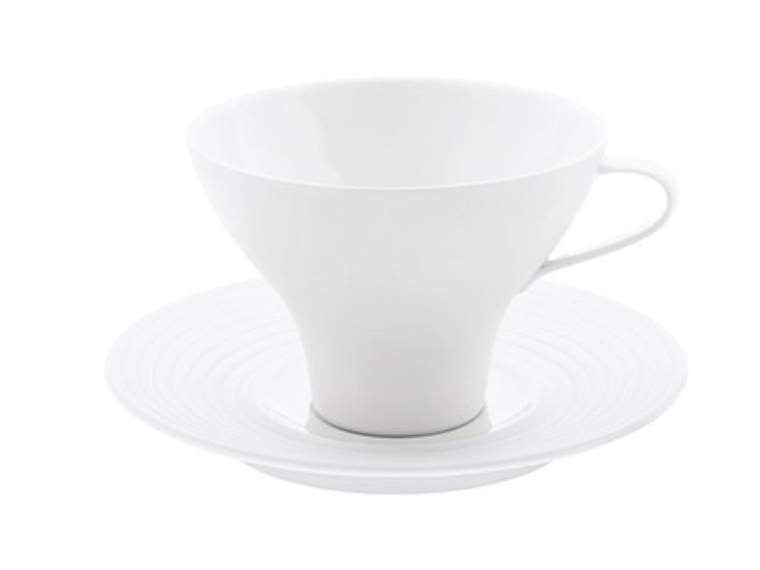 Pulse Kaffee- und Teetasse mit Unterteller