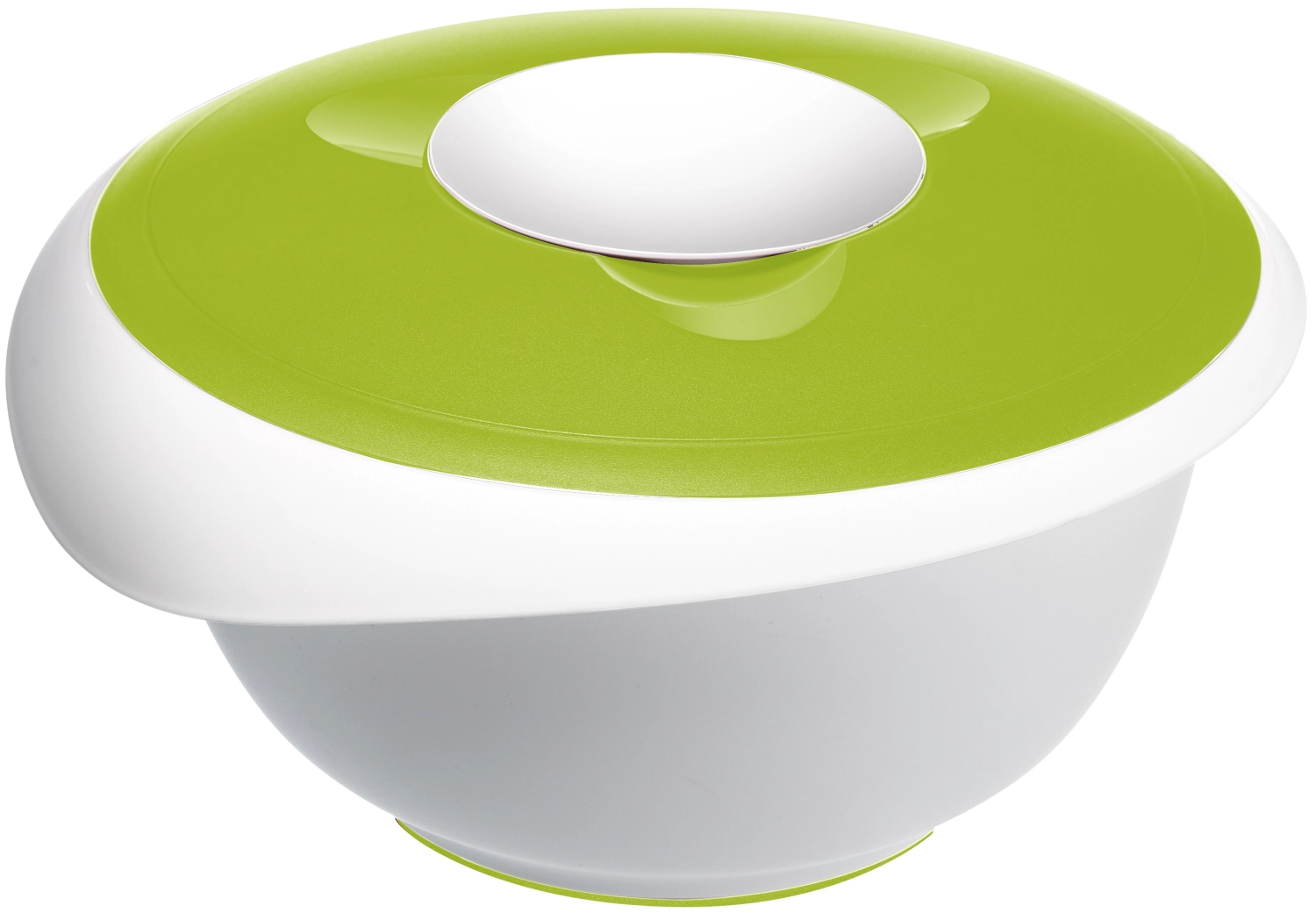 Bol mélangeur avec protection anti-éclaboussures, vert pomme