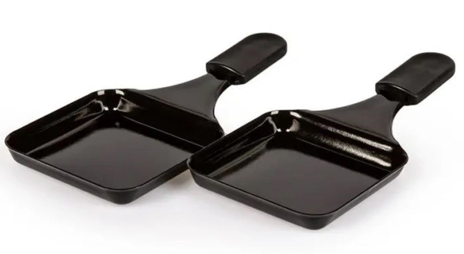 Set de 2 poêles supplémentaires émaillées p. Cheeseboard