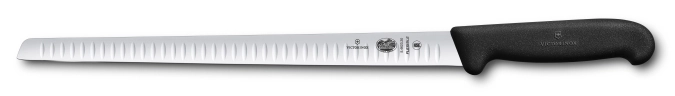 Fibrox couteau à saumon 30cm, lame alvéolée