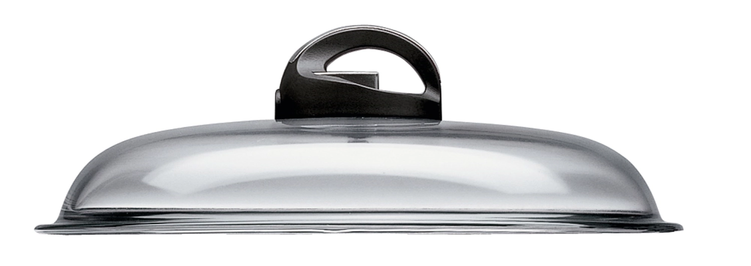 Glasdeckel mit Dampfventil hoch