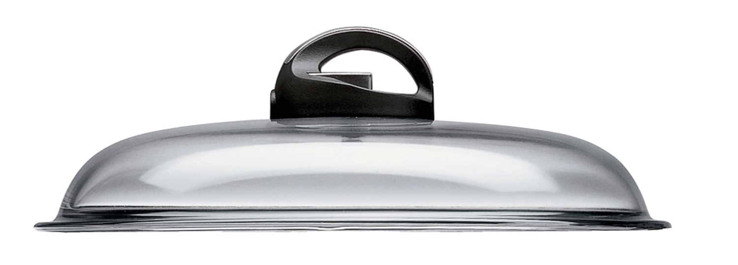 Glasdeckel mit Dampfventil hoch