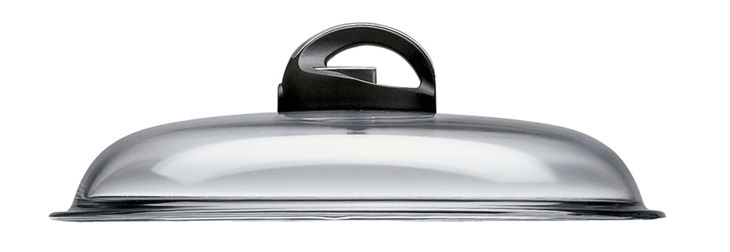 Glasdeckel mit Dampfventil hoch