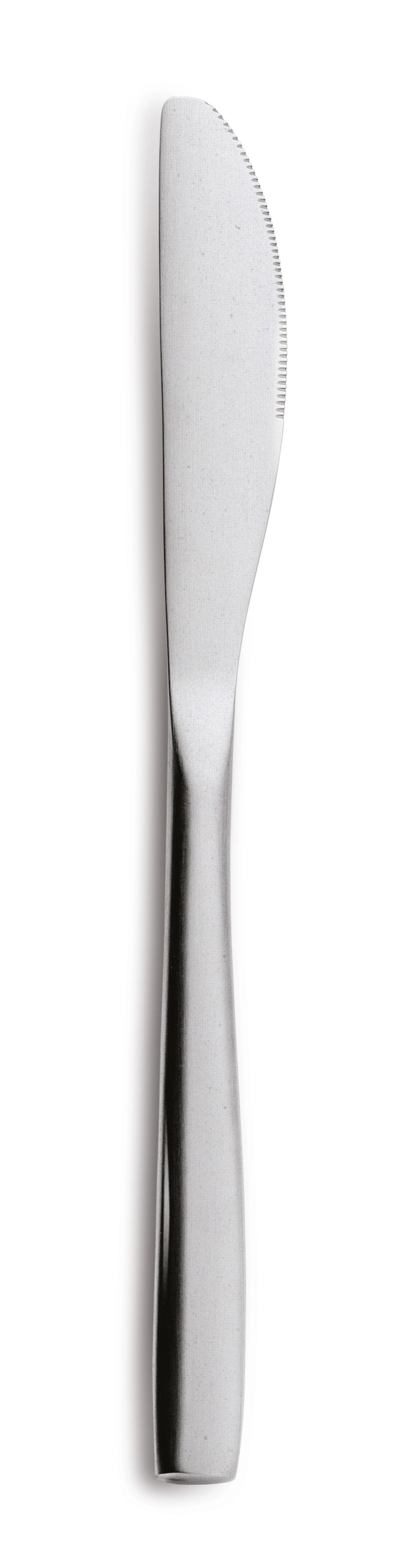 Barcelona Tafelmesser 18/0 Silber matt