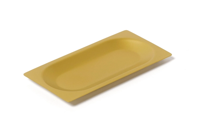 Lab Edelstahlteller 1/2 Portion