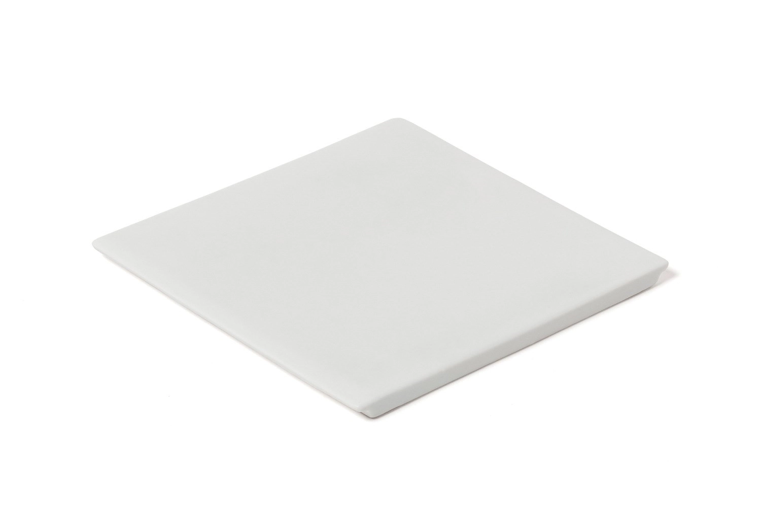 Lab 18/10 plateau en porcelaine, double, blanc