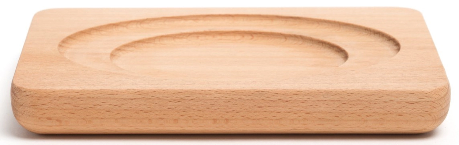 Holz-Untersetzer oval 20x14cm