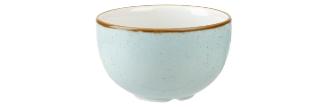 Stonecast Duck Egg Blue Zuckerschale, D9.8cm H6.2cm