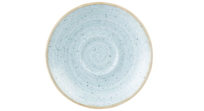 Stonecast duck egg blue soucoupe espresso 11.8cm