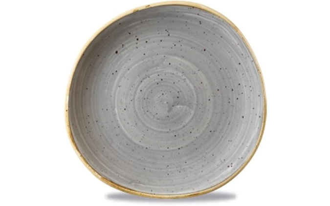 Assiette plate organic grey 21cm