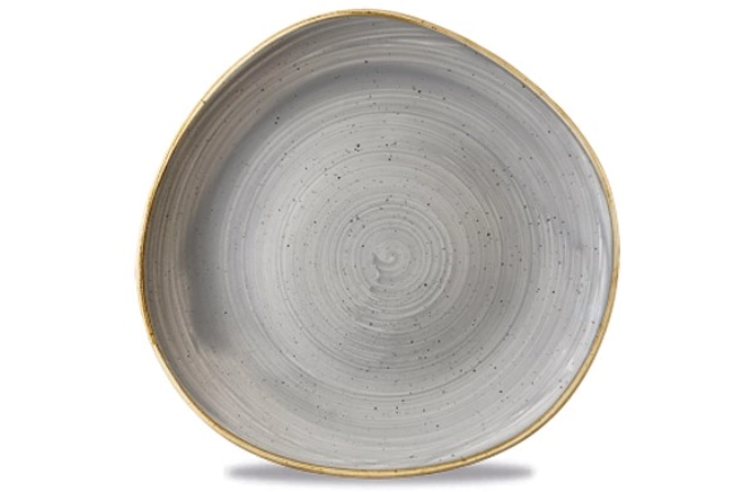 Assiette plate organic grey 28.6cm