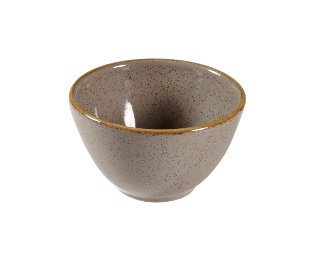 Stonecast peppercorn grey coupe profonde 10.2cm, 24cl