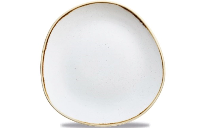 Assiette plate organic barley white 26.4cm