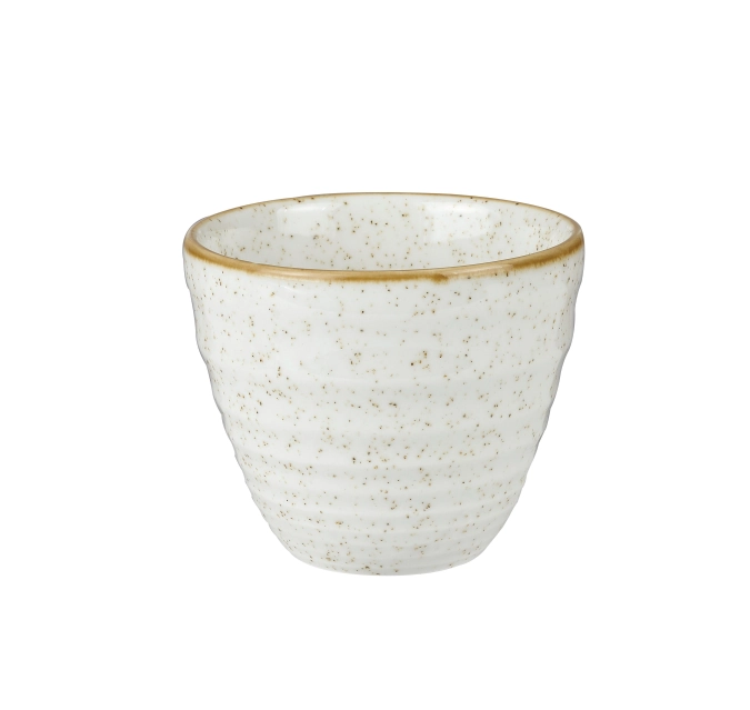 Pot chip mug barley white 28cl