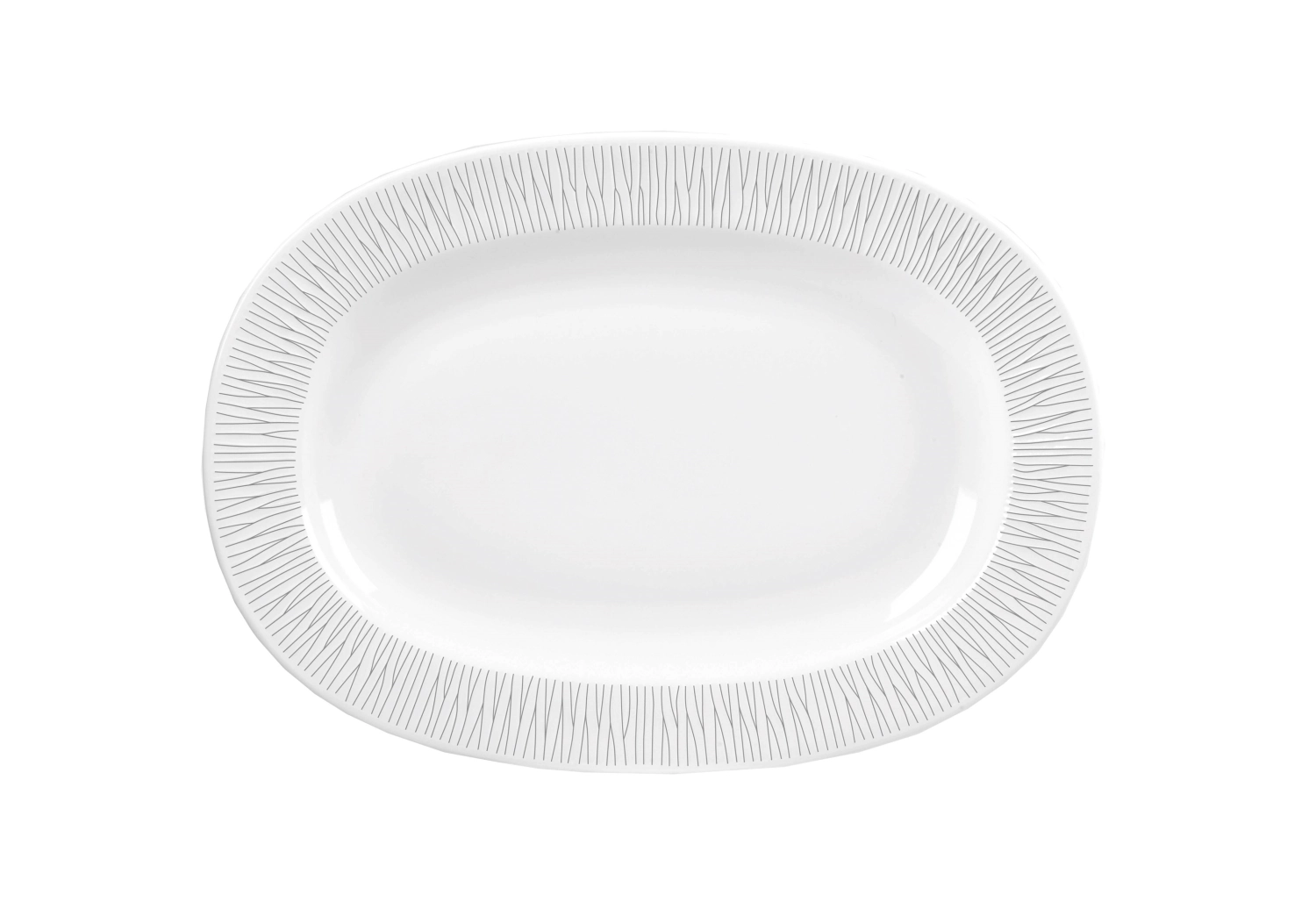 Assiette/ plat oval avecaile 20.3cm