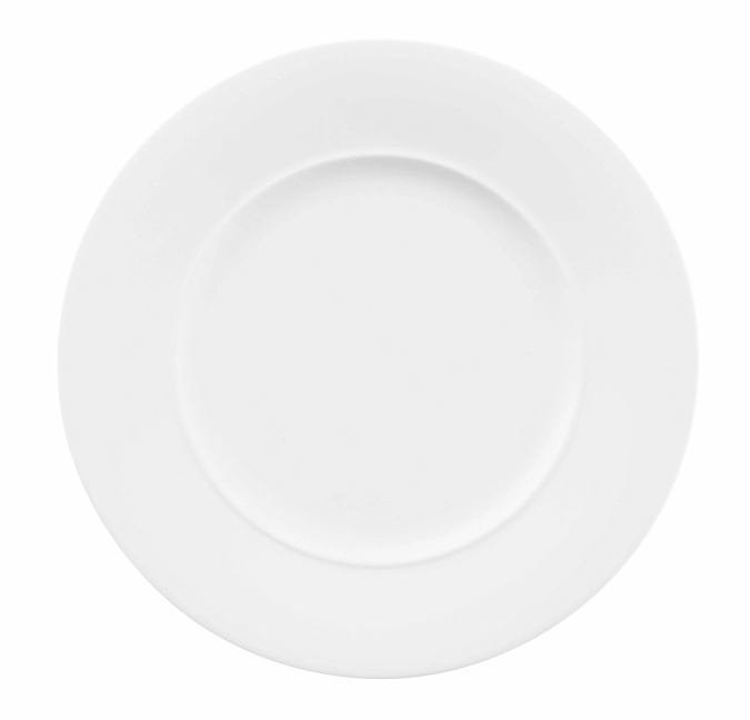 Assiette plate avec bord normal de 28cm
