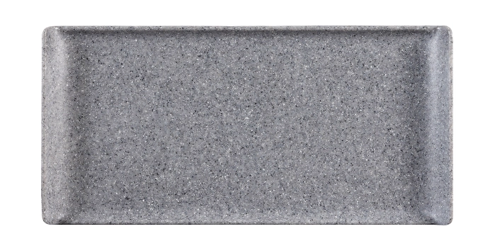 Alchemy mélamine granite grey plateau 30x14.5cm
