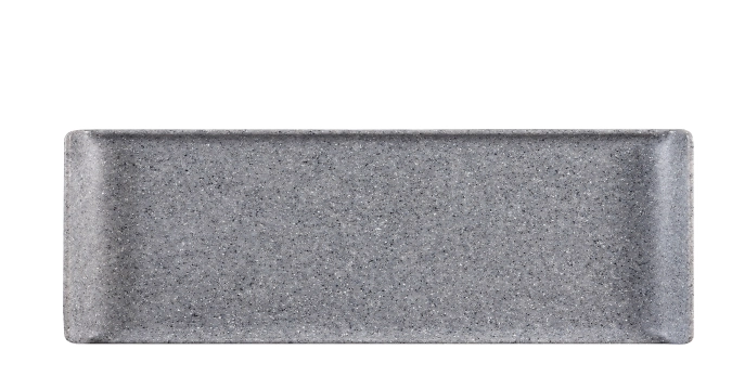 Alchemy mélamine granite grey plateau 56x15.3cm