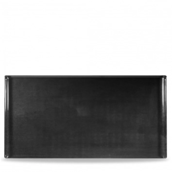 Plateau en melamine noir 53cm x 32cm