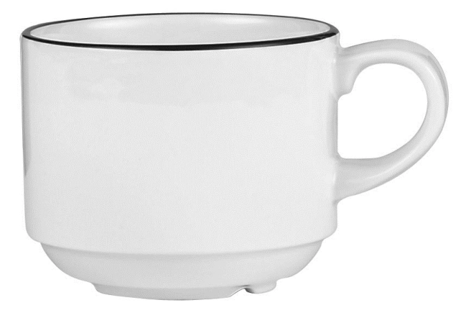 Tasse a the empilable 20.6cl
