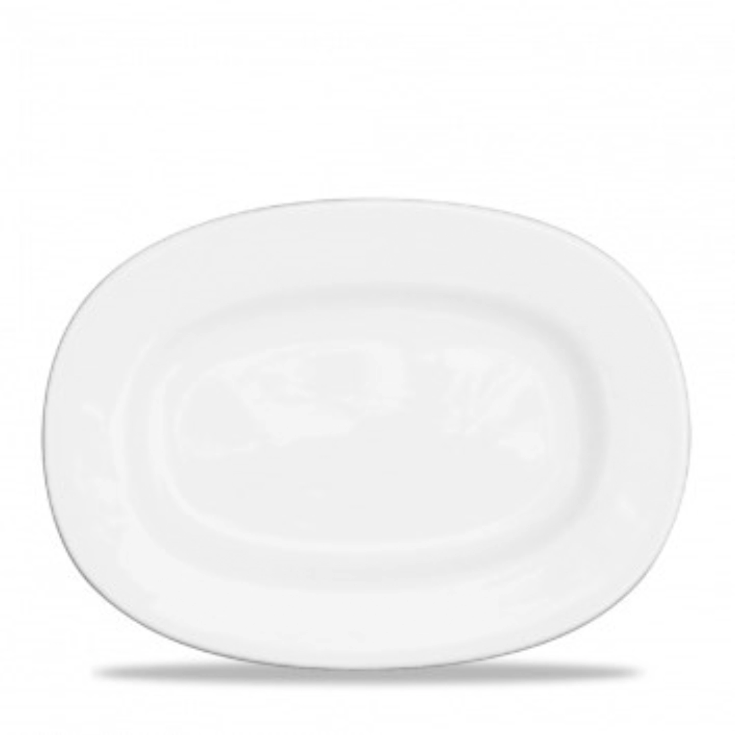 Assiette / plat oval avec aile 28.6cm