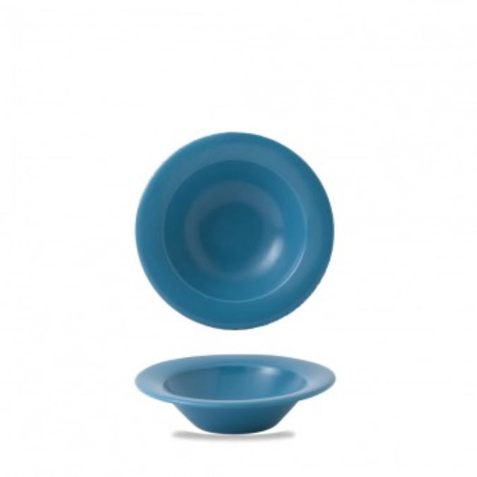 Future Care Blue Glaze Mid Rand Schüssel
