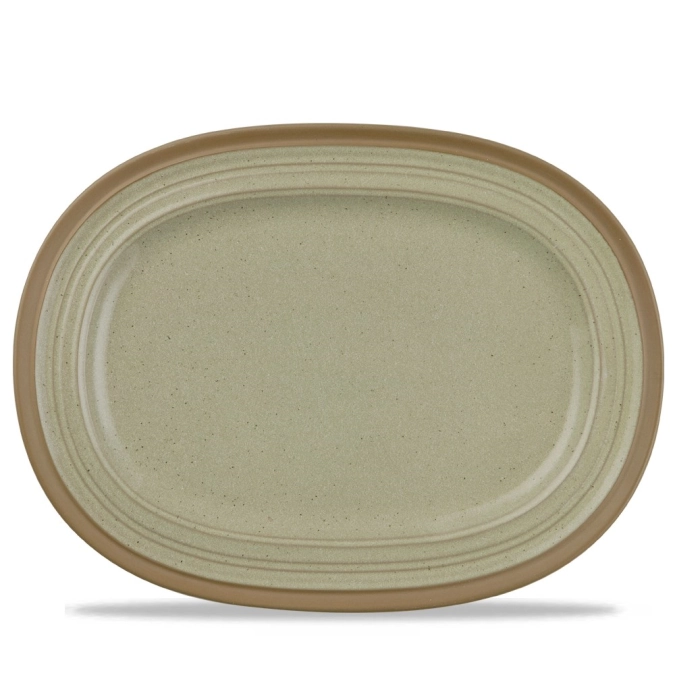 Assiette / plat oval 35.5x26.5cm