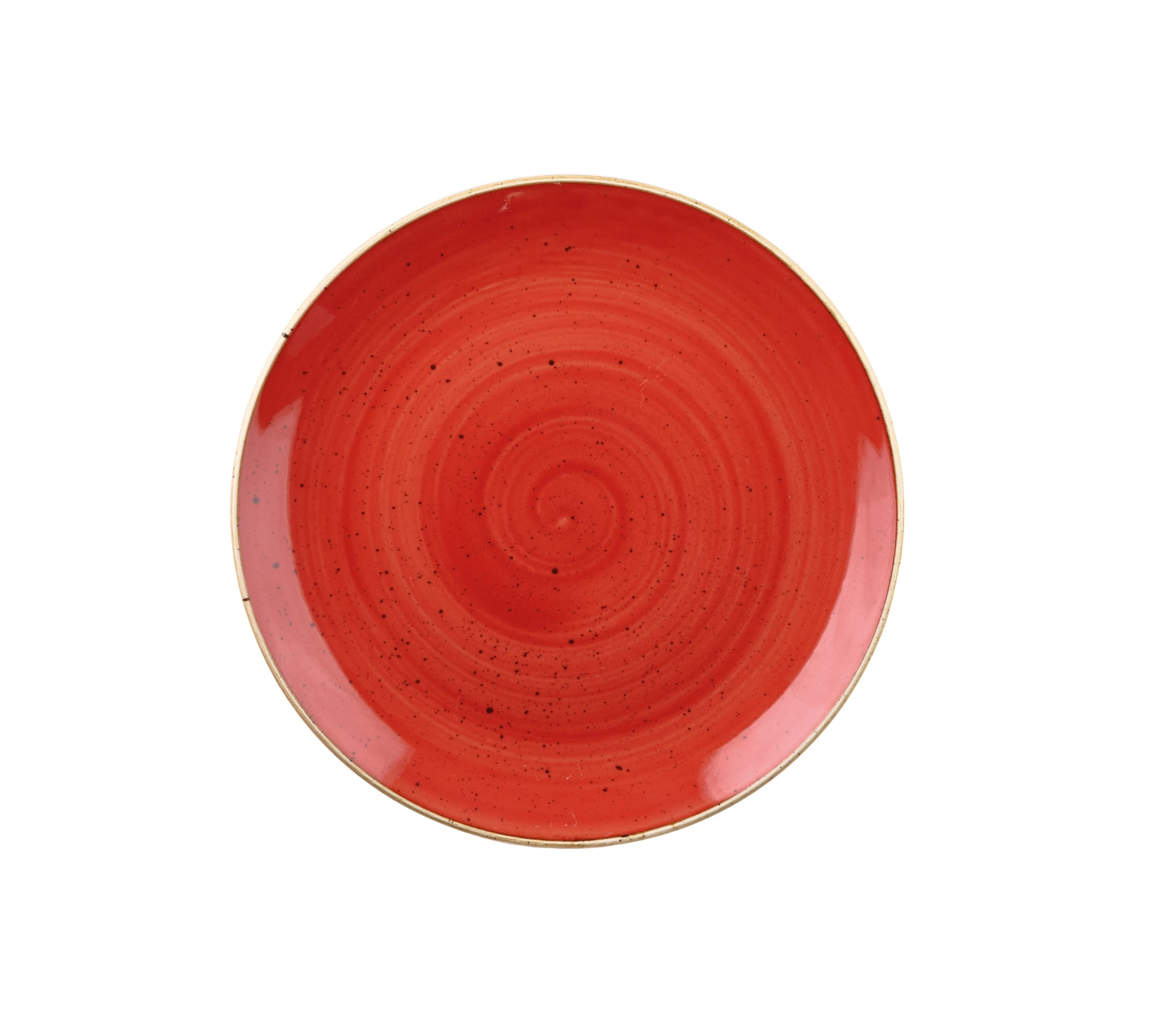 Stonecast Berry Red Coupe Teller tief