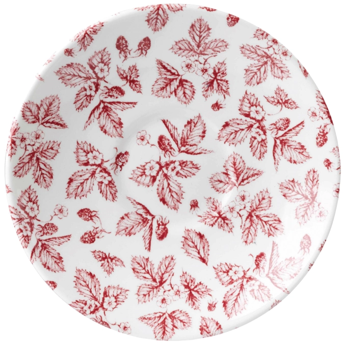 Vintage Prints Cranberry Bramble Untertasse