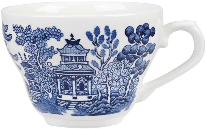 Vintage Prints Blue Willow Obertasse