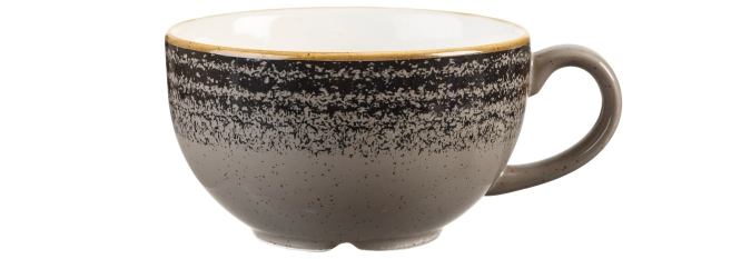 S.P. Homespun Charcoal Black Tasse