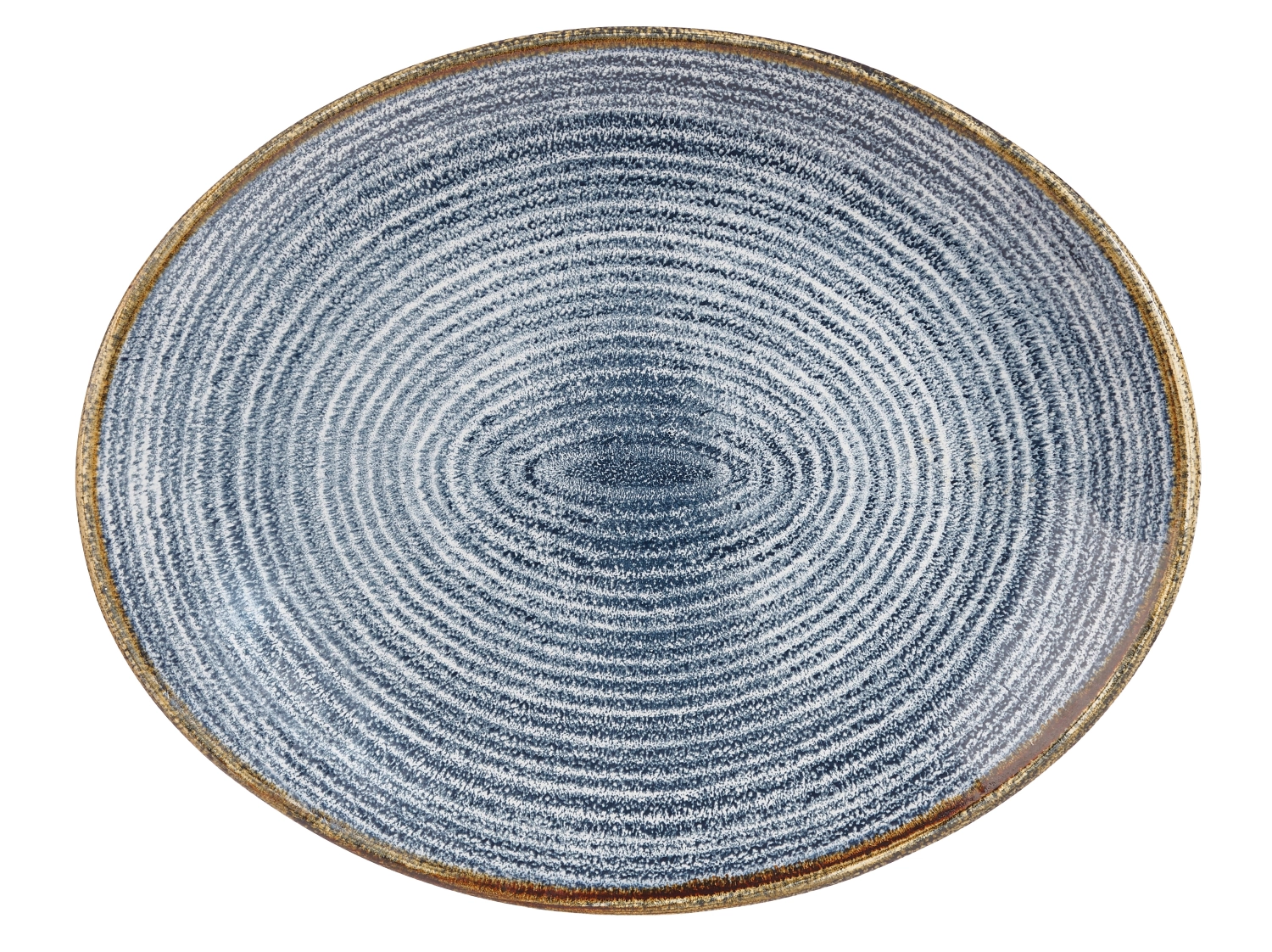 S.P. Homespun Slate Blue Teller