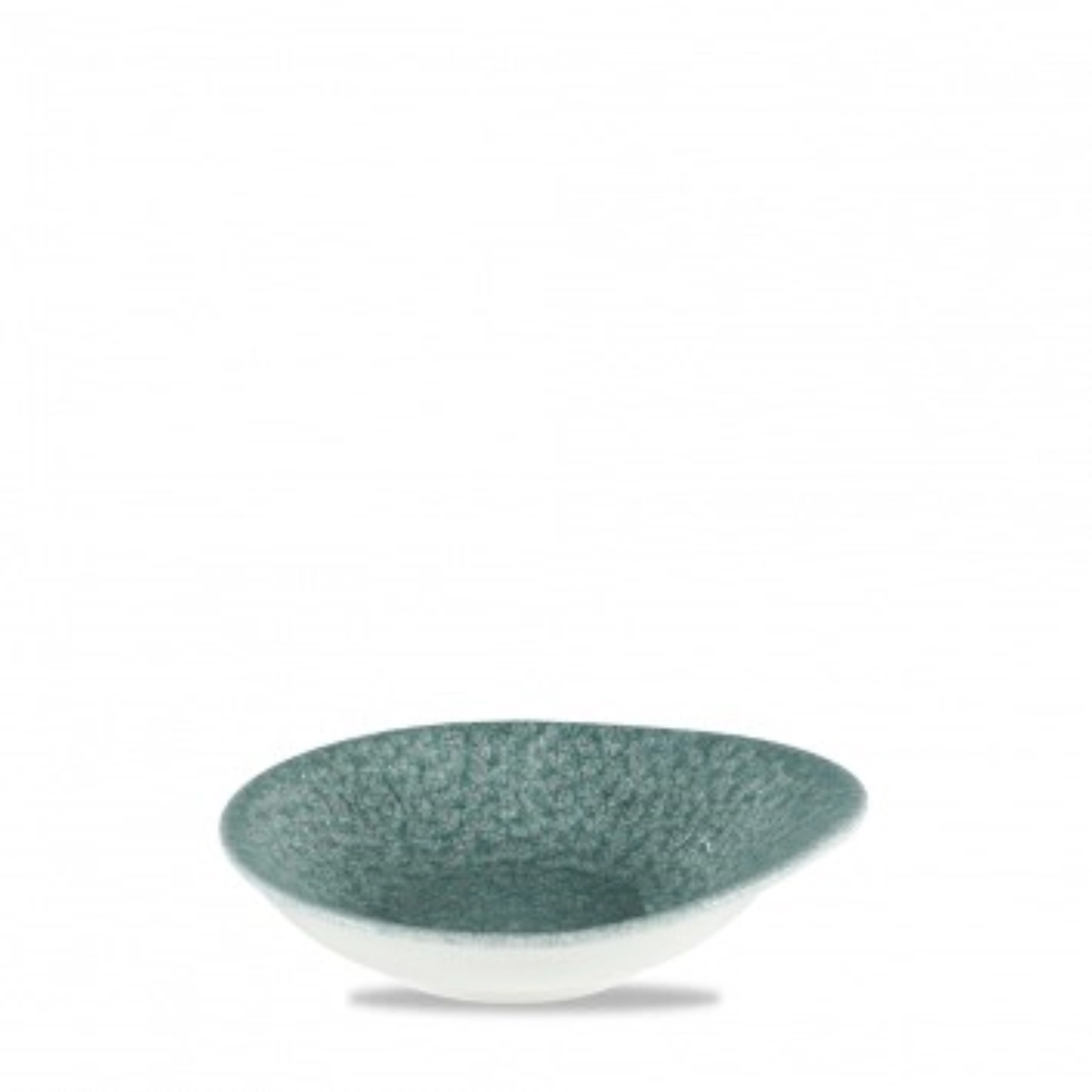 S.P. Raku Topaz Blue Organic Schale