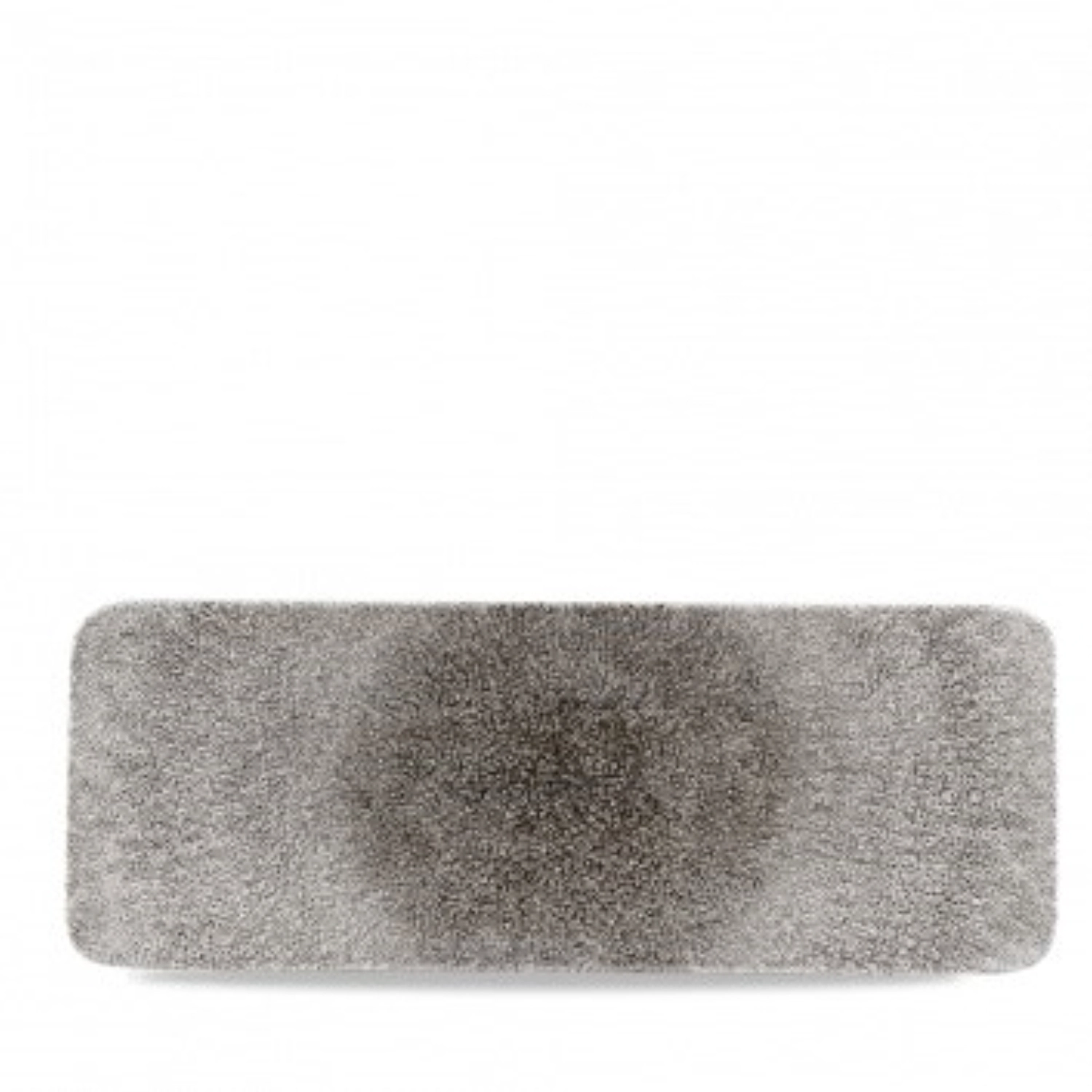 S.P. Raku Quartz Black Platte flach