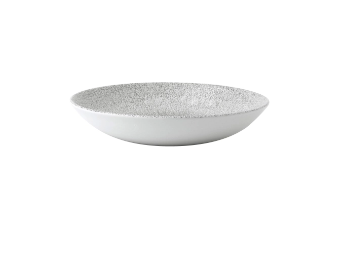 S.P. Raku Jasper Grey CoupeTeller tief