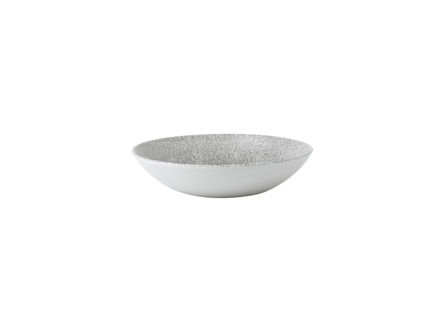 S.P. Raku Jasper Grey Coupe Teller tief