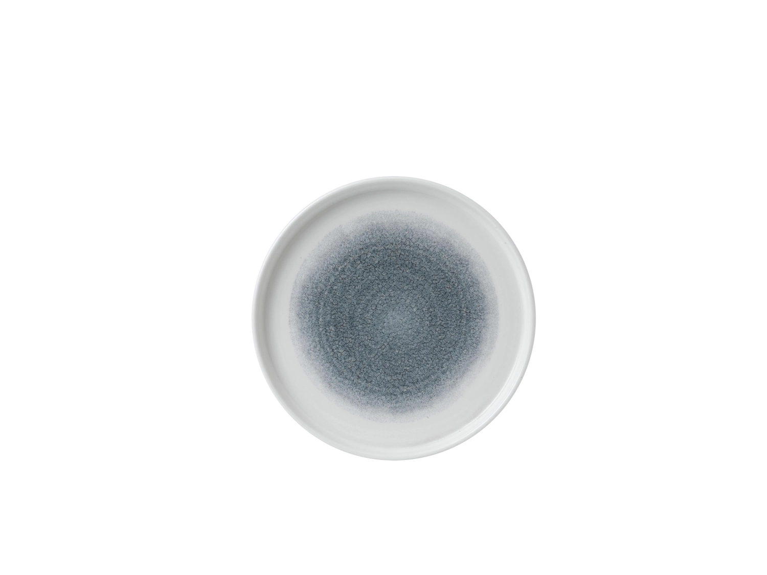 S.P. Raku Topaz Blue Walled Teller