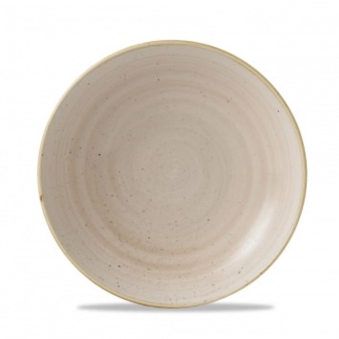 Stonecast nutmeg cream coupe assiette creuse 24.8cm