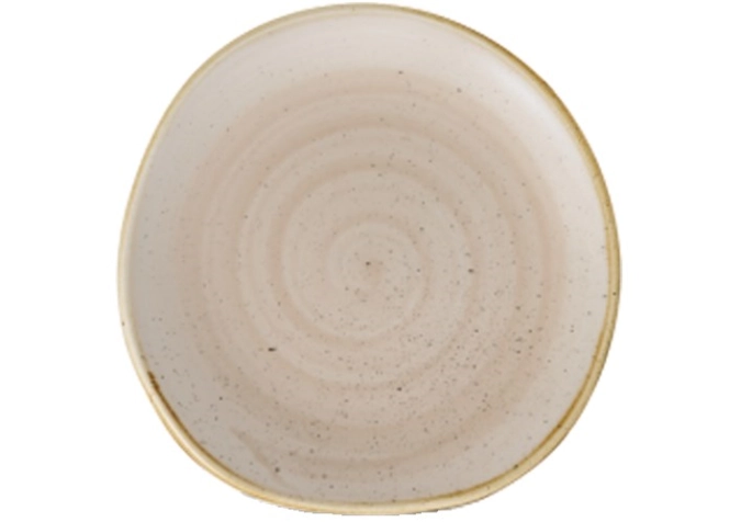 Assiette plate organic nutmeg 26.4cm