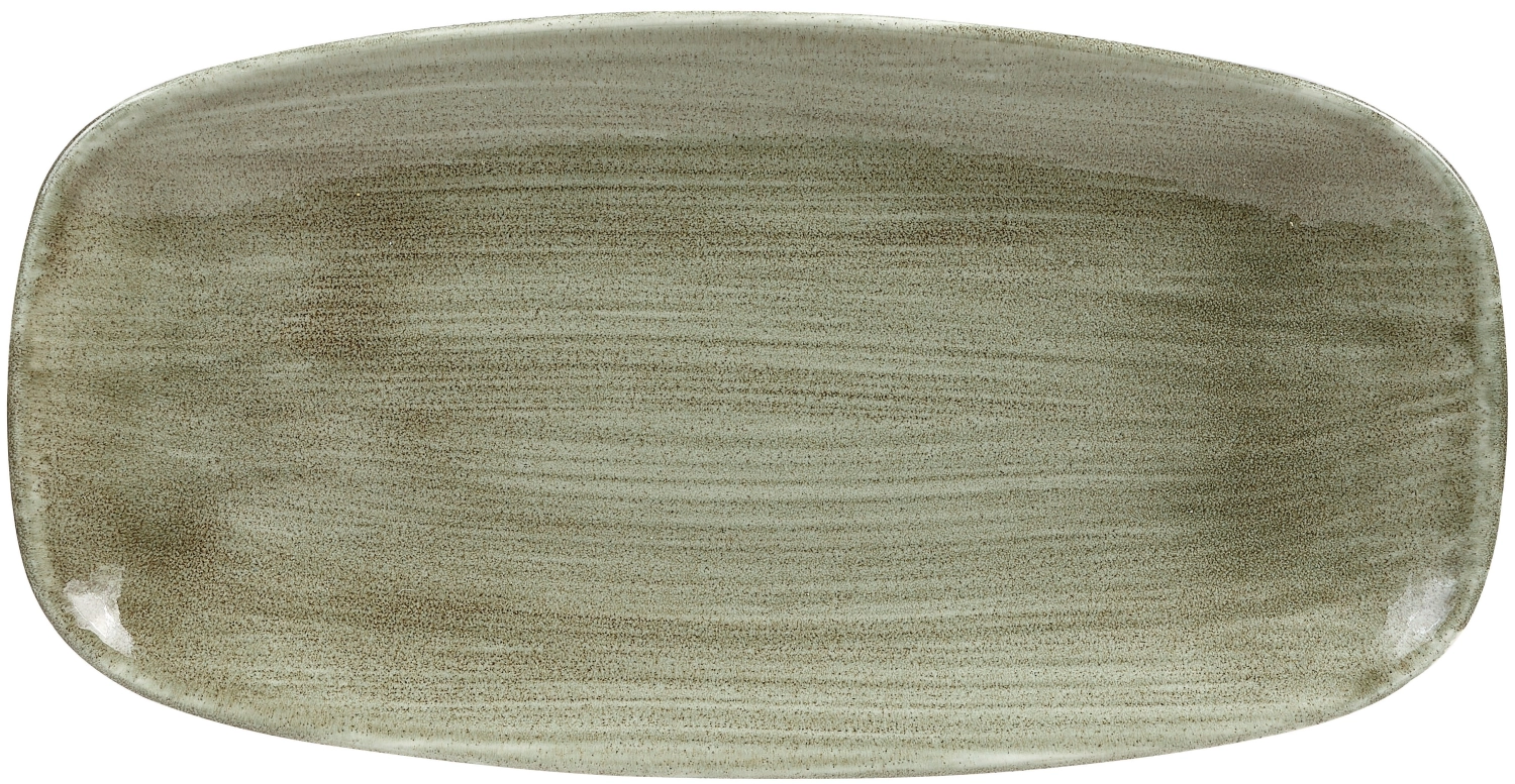 Stonecast Patina Burnished Green Platte