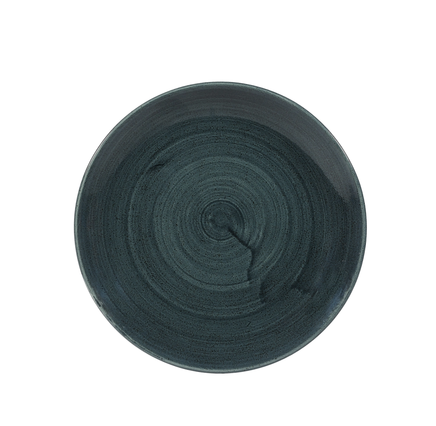 Stonecast Patina Rustic Teal Coupe Teller flach