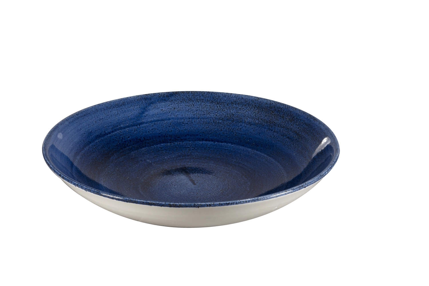 Assiette creuse patina cobalt blue 24.8cm 113.6cl