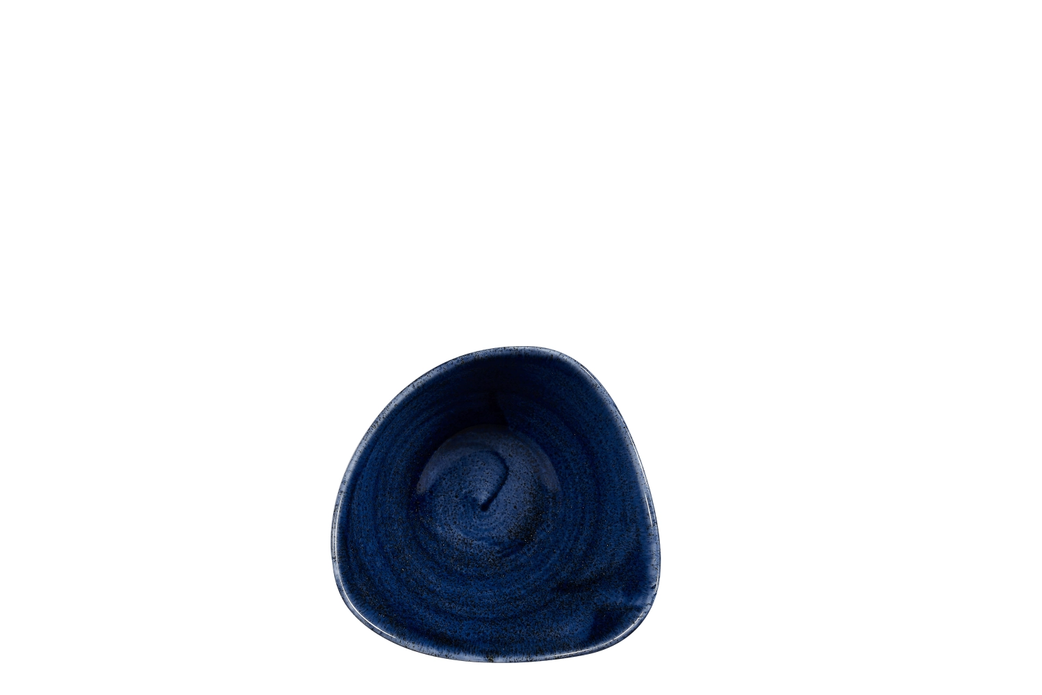 Stonecast Patina Coba Blue Triangel Schüssel